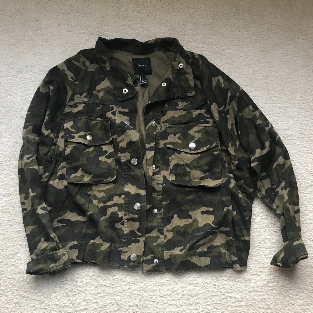 Forever 21 Camo Jacket